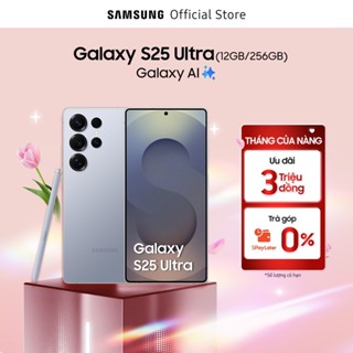 Điện thoại Samsung Galaxy S25 Ultra, Điện thoại AI, 256GB, Video camera đêm Nightography, S Pen đa nhiệm