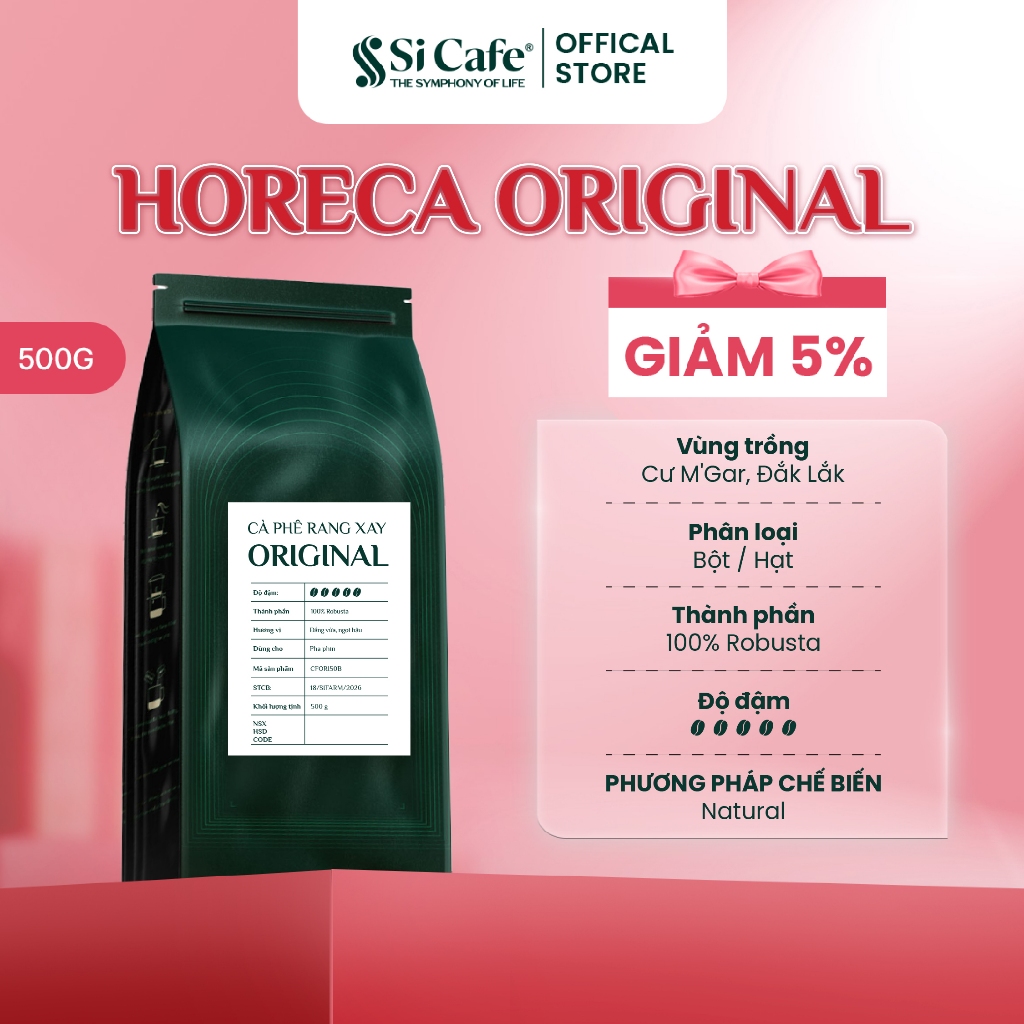 Cà Phê Rang Xay Original Horeca