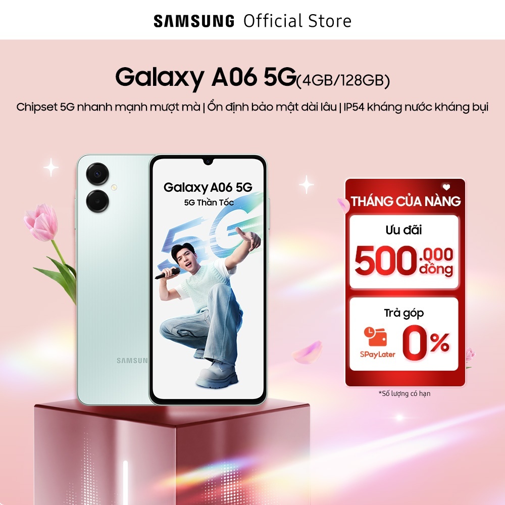 Điện Thoại Samsung Galaxy A06 5G 4GB/128GB