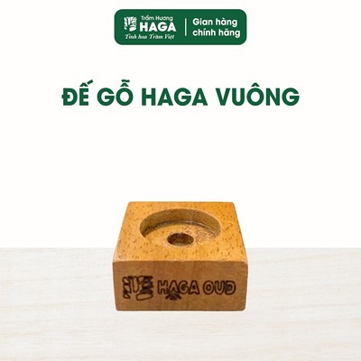 Đế gỗ HAGA vuông đa năng, Sử dụng cắm trầm thanh, trầm nụ