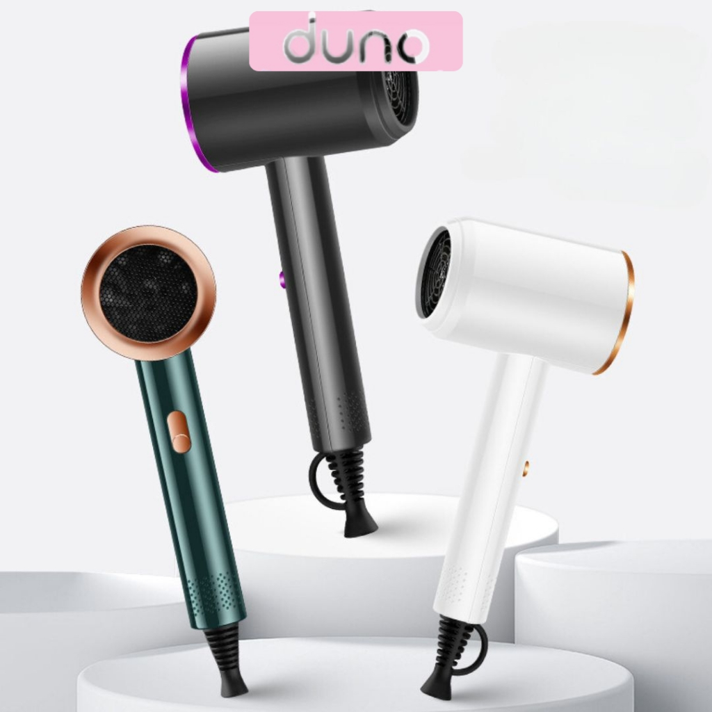 Máy Sấy Tóc Không Cánh Quạt ION Âm Phục Hồi Tóc, 2 Chiều Nóng Lạnh, Công Suất Lớn 2300W Chuẩn Salon