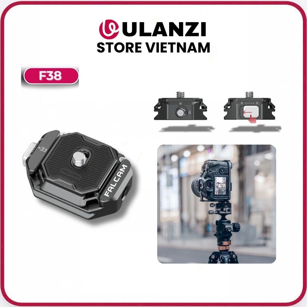 Ulanzi F38 - Bộ Đế Tháo Lắp Nhanh Ulanzi Falcam F38 Multi-hole F38B3404