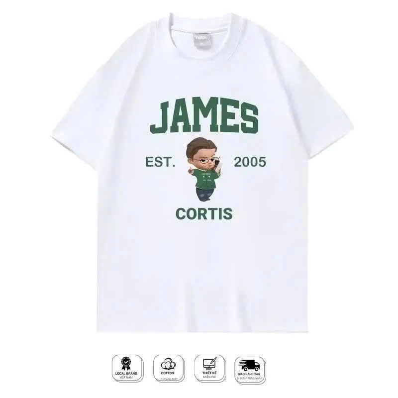 áo cortis , áo James - áo cortis in hình chipi thành viên James
