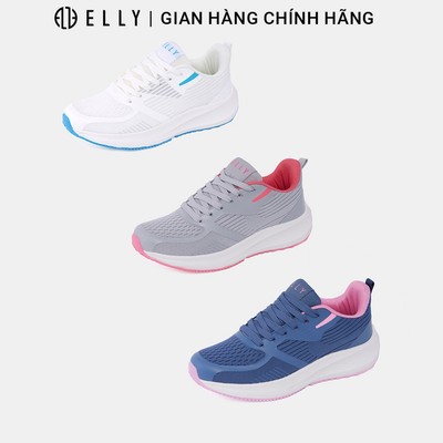 Giày thể thao nữ ELLY EG300 vải lưới thoáng khí đế cao thời trang