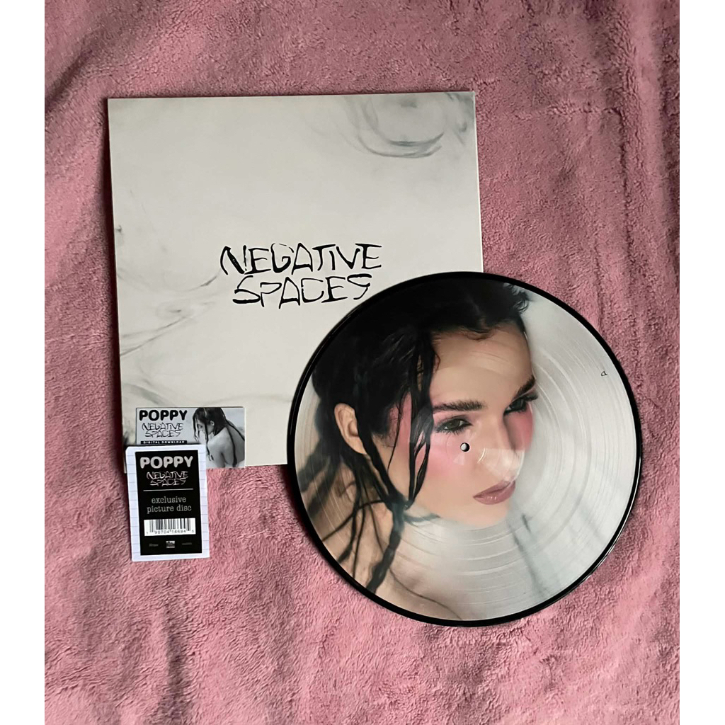 Picture dics NEGATIVE SPACES - POPPY [UNSEAL]