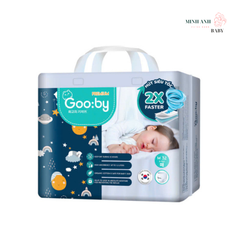 [Bỉm đêm] Tã bỉm GOOBY PREMIUM Hàn Quốc