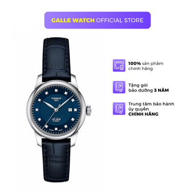 Đồng hồ Nữ Tissot T-Classic T006.207.16.046.00 dây da đeo tay kính Sapphire cao cấp chính hãng
