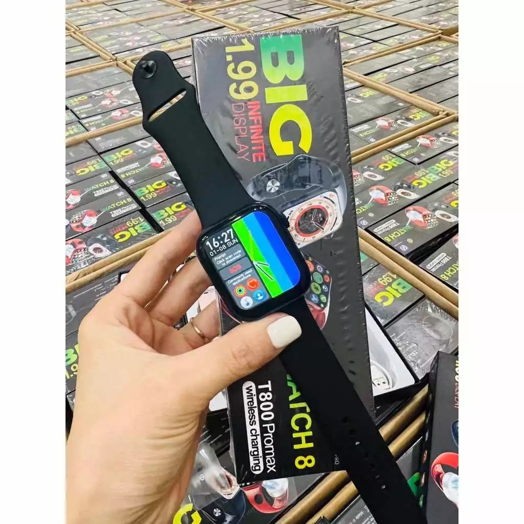 [Sỉ] Set 10 Đồng Hồ Thông Minh T800 promax Viền thép