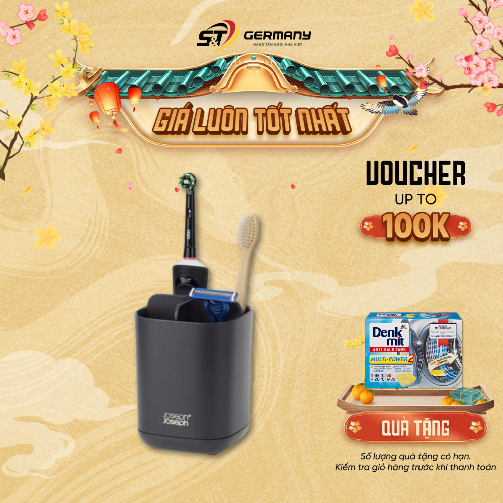 HCM Hộp đựng bàn chải đánh răng Joseph Joseph EasyStore 70598 màu đen cao cấp GermanySNT
