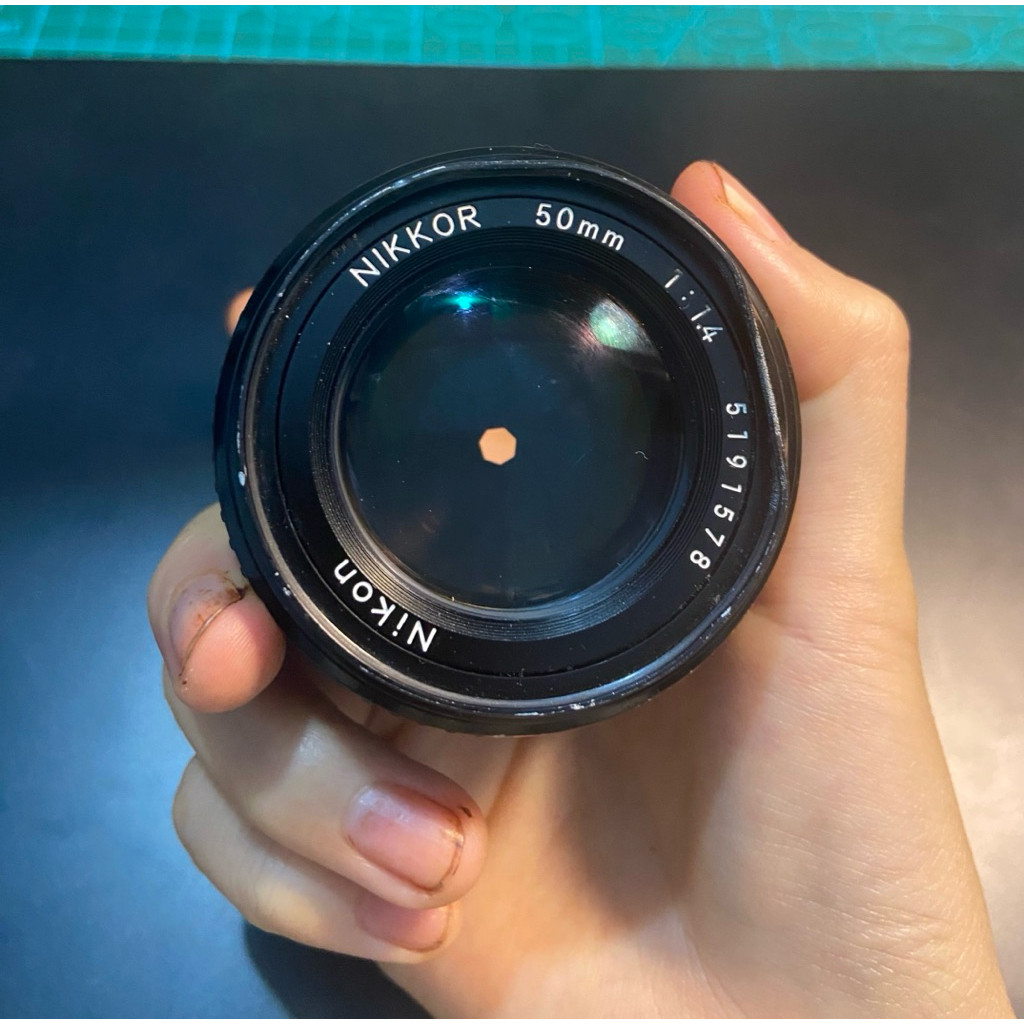 Lens MF Nikkor 50mm 1.4
