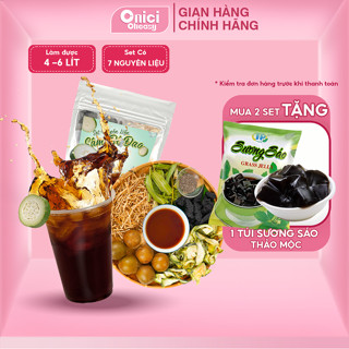 Set sâm bí đao hạt chia ONICI nguyên liệu nấu nước sâm giải nhiệt