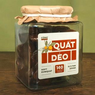 Ô mai xí muội quất dẻo chua ngọt ăn liền Cộng Cà Phê định lượng 200g