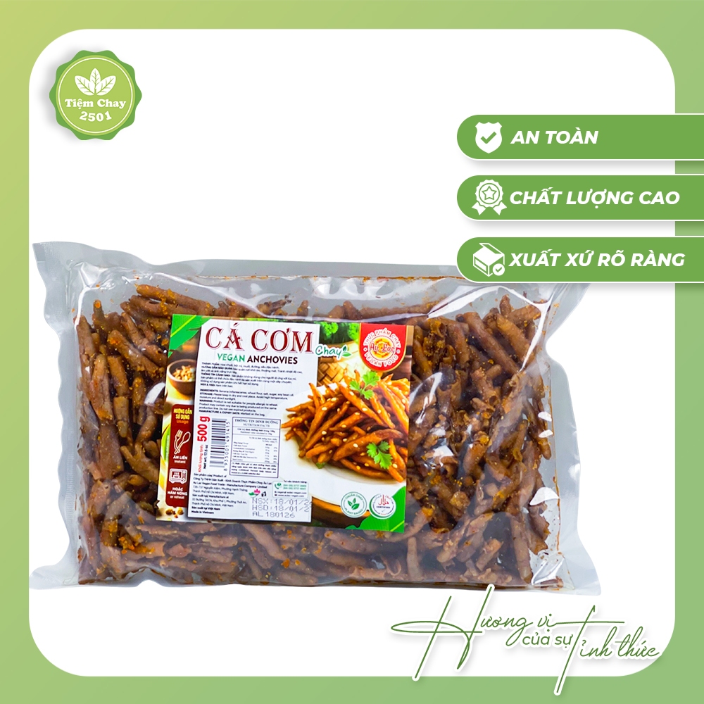 Cá cơm chay 500g | Thực phẩm chay cao cấp, đồ chay | Tiệm Chay 2501