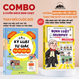 Combo 2 Cuốn Sách: Định Luật Murphy & Kỷ Luật Tự Giác - Bestseller Tiên Phong Books