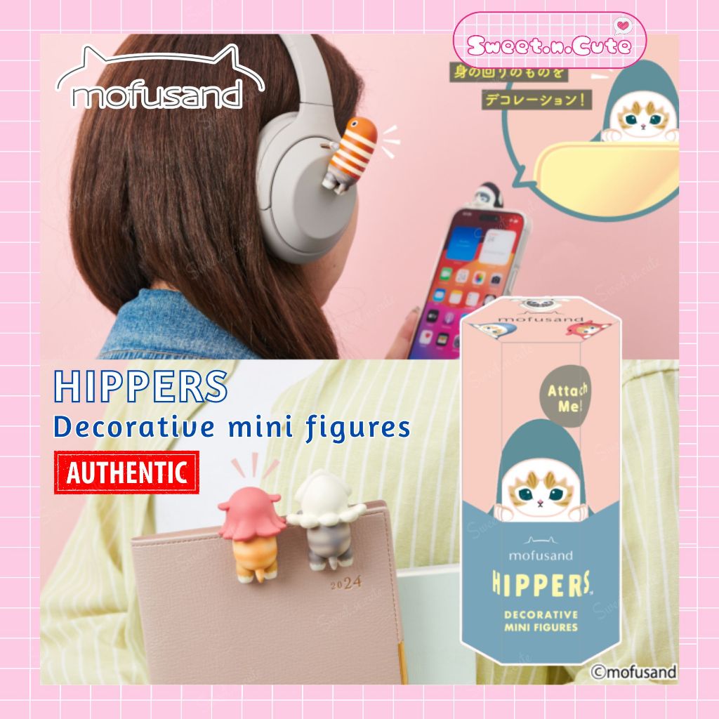 [Chính hãng Nhật - Box lẻ new seal] Blind box Mofusand HIPPERS