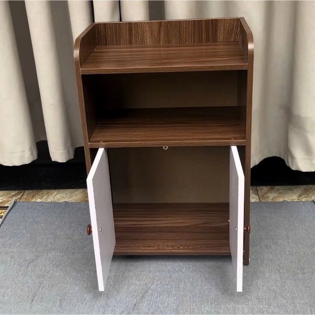 Tủ Đầu Giường Gỗ MDF Đa Năng – Tab Kệ Mini Có Hộc Tủ, Dùng Cho Phòng Ngủ/Phòng Khách | BigBuy360 - bigbuy360.vn