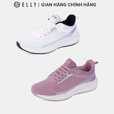 Giày thể thao nữ ELLY EG297 vải lưới thoáng khí đế cao thời trang
