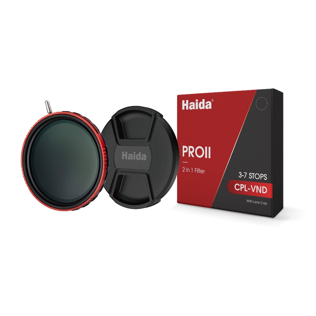 BH Asia - Kính lọc Haida PROII CPL-VND 2 in 1 Filter 77mm/82mm