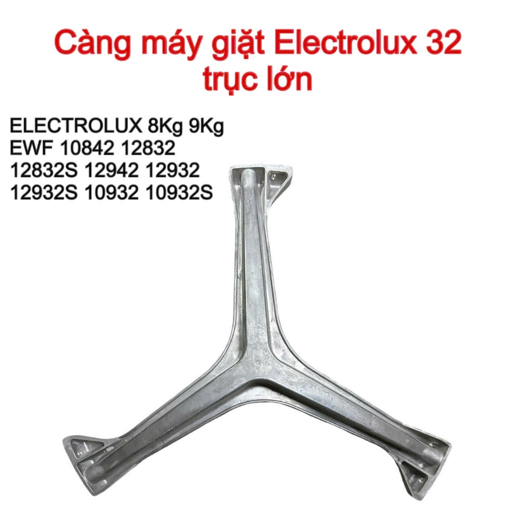 [ Tặng 3 ốc ] Càng máy giặt cửa ngang Electrolux 32 trục lớn 8kg 9kg  - Chảng ba máy giặt Electrolux