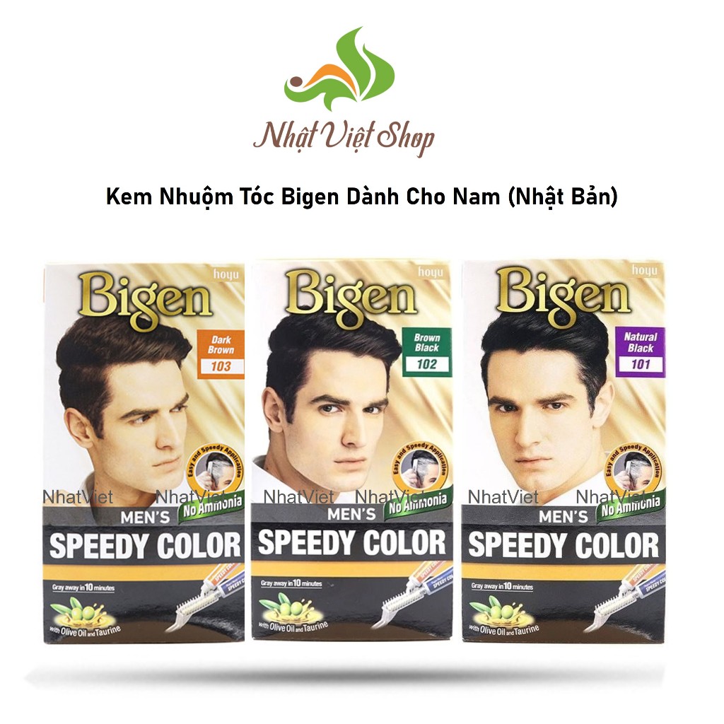 Kem Nhuộm Tóc Bigen Dành cho Nam