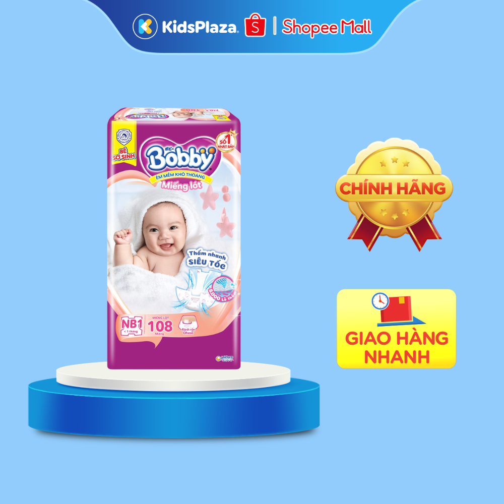 Miếng lót sơ sinh Bobby Newborn 1 New