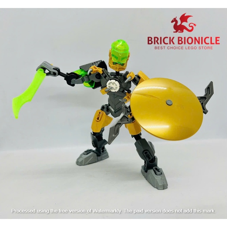 VINTAGE HERO FACTORY - ĐỒ CHƠI HERO FACTORY - 44002 Rocka 5.0 no box