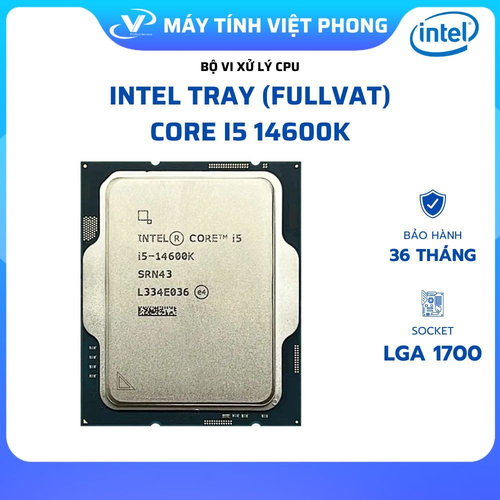 [FULL VAT] CPU INTEL CORE I5 14600K HÀNG TRAY KO FAN