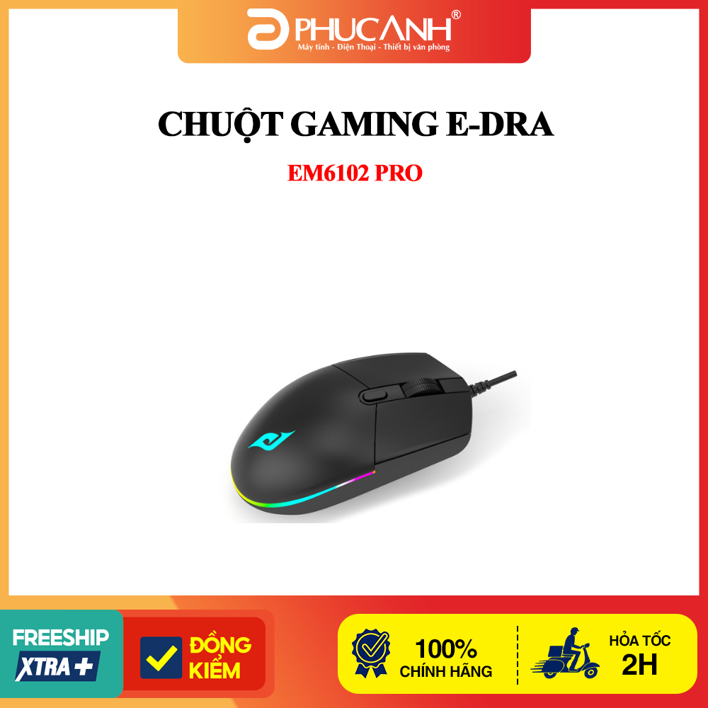 Chuột gaming E-Dra EM6102 Pro