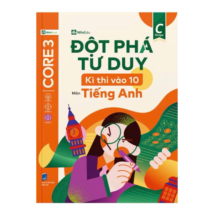 Sách - Đột Phá Tư Duy Kì Thi Vào 10 Môn Tiếng Anh - WinBook