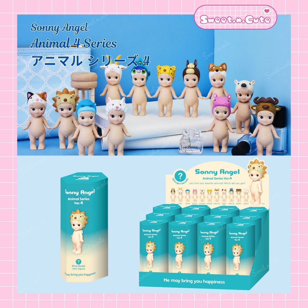 [Chính hãng Nhật - Box lẻ new seal] Blind box Sonny Angel - Animal 4 Series