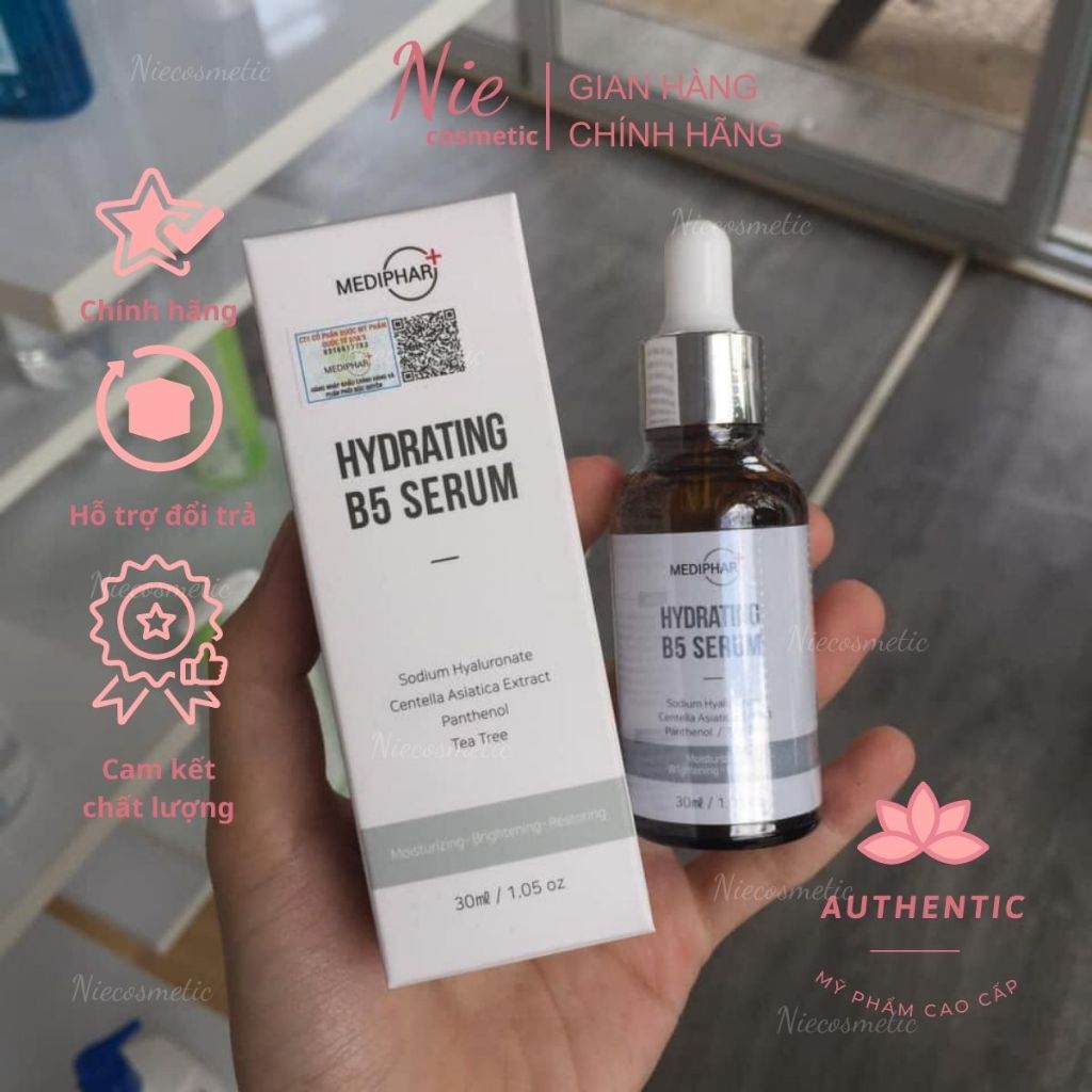 [Công ty] Tinh chất phục hồi B5 Mediphar - Hydrating B5 Serum 30ml