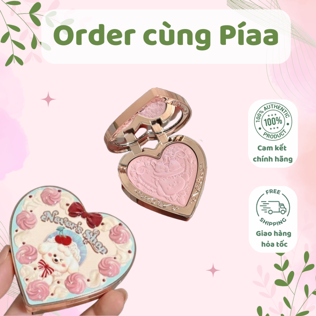 [Sẵn] Má hồng Cún Flower Knows phiên bản Never's Shop Limited