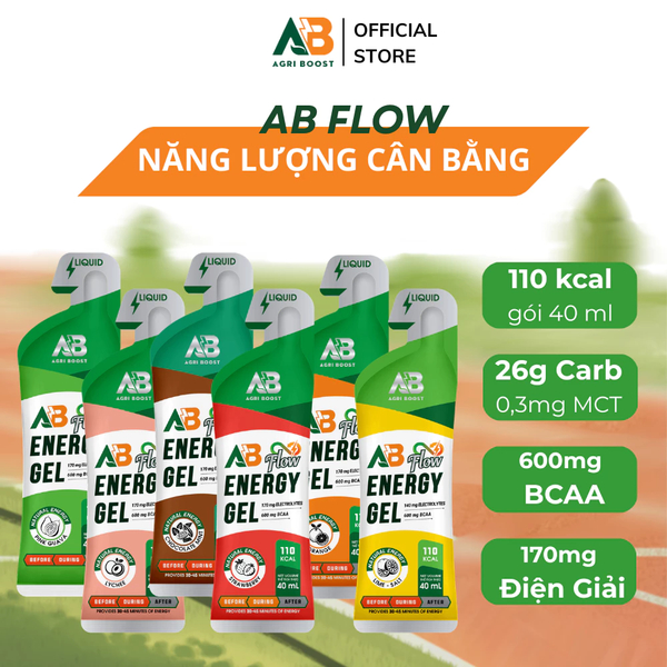 Gel Năng Lượng AB Flow Gói 40ml