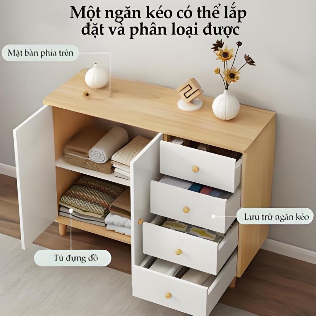 BMZAR Tủ Ngăn Kéo Phòng Khách Tủ Lưu Trữ Gia Đình Kệ Trang Trí Hiện Đại | BigBuy360 - bigbuy360.vn