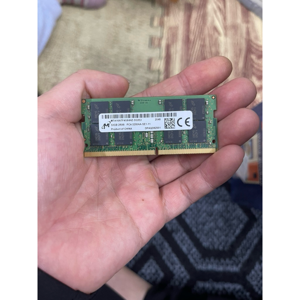 Ram 32gb pc4 3200 cho laptop