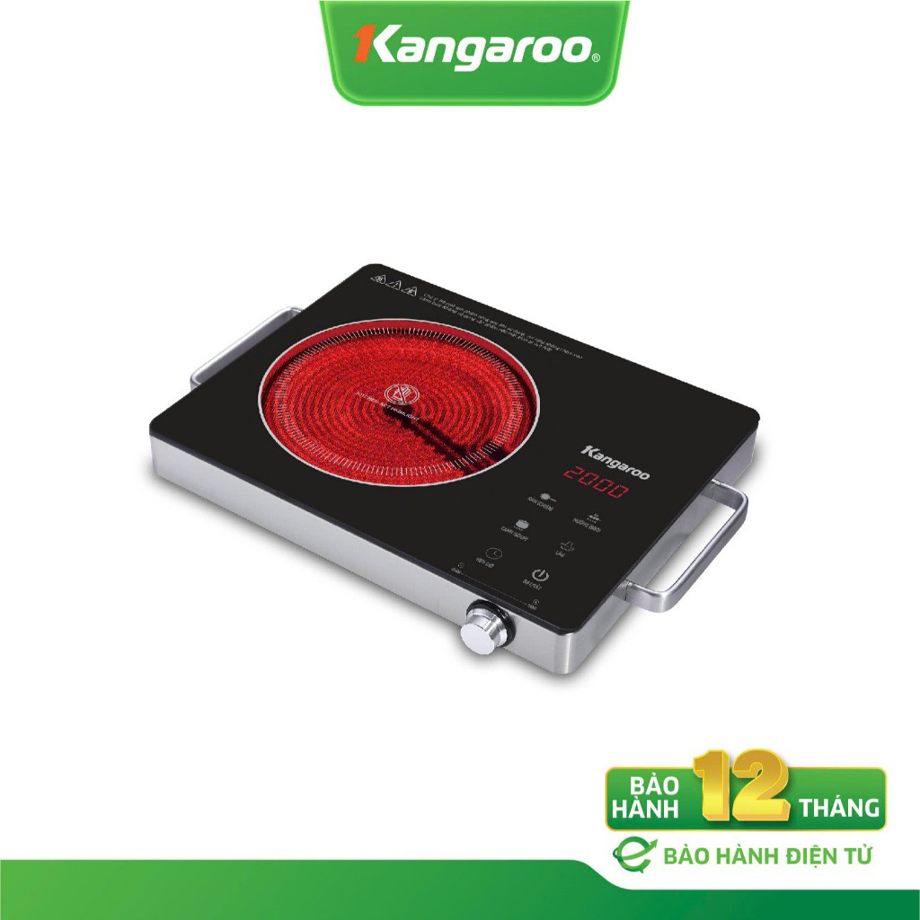 Bếp hồng ngoại đơn kangaroo KG20IfT1  bảo hành 12 tháng
