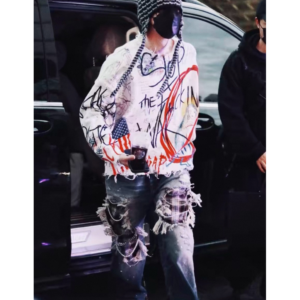 Áo Hoạ Tiết Màu GDRAGON BIGBANG ( hàng oder )