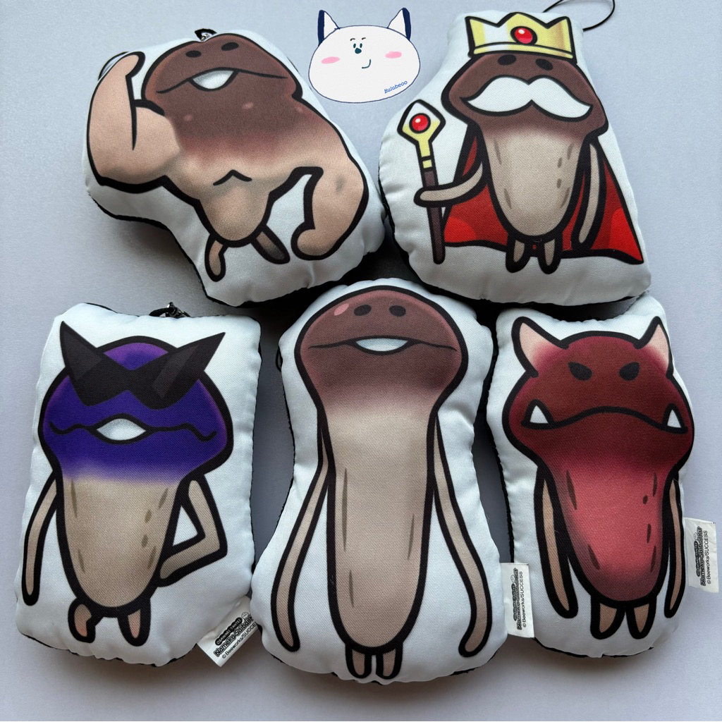 Móc khoá bông nấm Nameko 10cm ( Đọc kĩ mô tả)