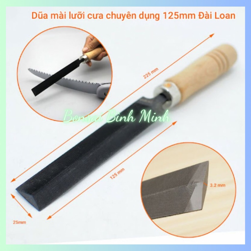 Dũa cưa cầm tay cán gỗ chuyên dụng hàng cao cấp