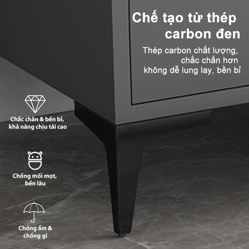 Kệ tivi kiểu Bắc Âu này có các ngăn kéo lớn để lưu trữ đồ đạc và khả năng chịu tải lên đến 200kg | BigBuy360 - bigbuy360.vn