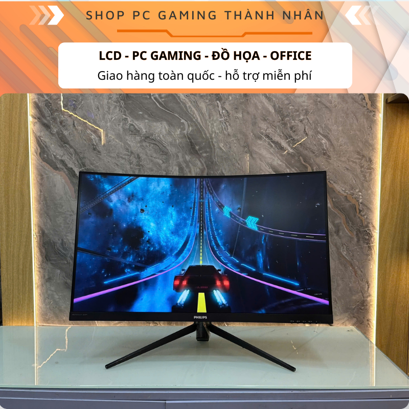 Màn hình Cong Philips Momentum 322M8CP 240Hz  FullHD Like New