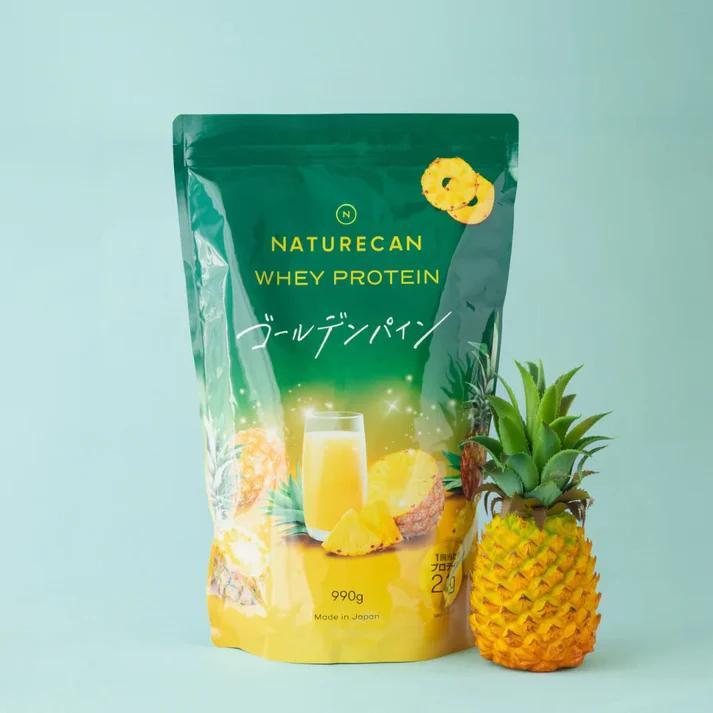 Whey Protein ASN Fitness Naturecan WPC Vị Dứa Vàng 990g – 33 Servings, Tăng Cơ, Hỗ Trợ Tập Gym
