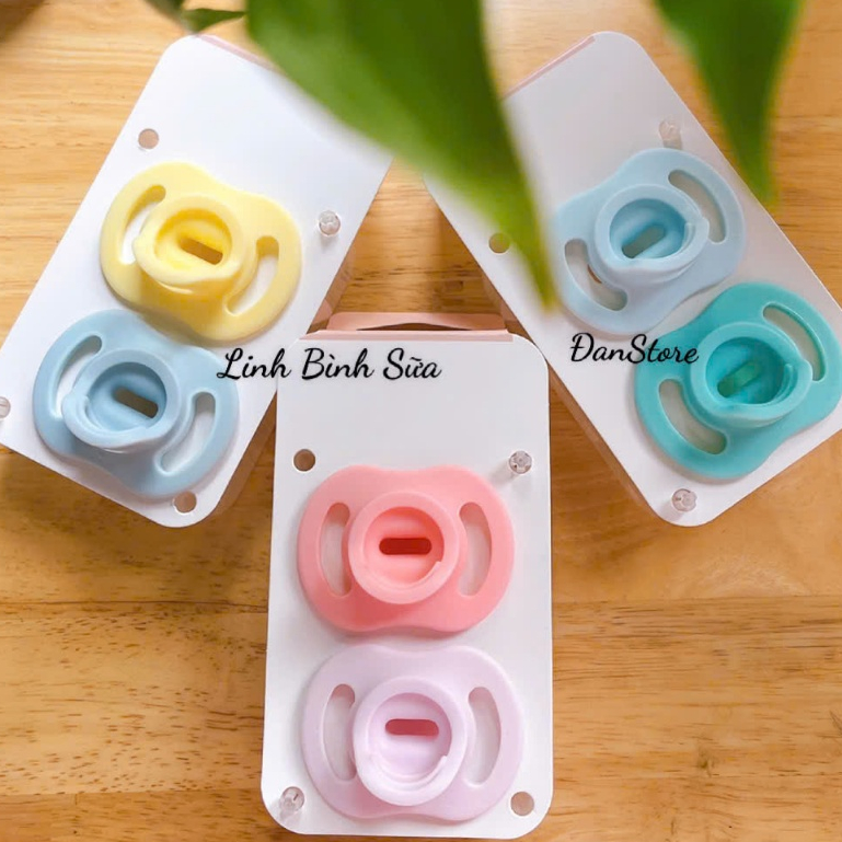 Ti giả Tommee Tippee silicon nguyên khối siêu nhẹ cho bé sơ sinh, Ti giả tommee 0-6 tháng, 6 18m