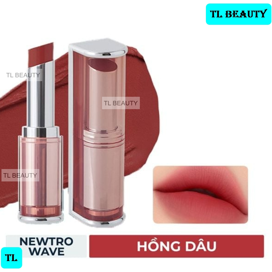 [VAT + TEM PHỤ] 3CE Blur Matte Lipstick #Newtro Wave - Son thỏi 3CE Hàn Quốc Màu Hồng Dâu