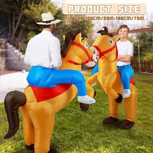 BBCOSPLAY - Mascot Tiểu Dã Bơm Hơi - Ngựa Bơm Hơi - 17979