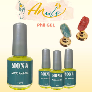 Combo 4 Chai Phá Sơn Gel Mona Nhanh Chóng Tiện Lợi - Gel Remove