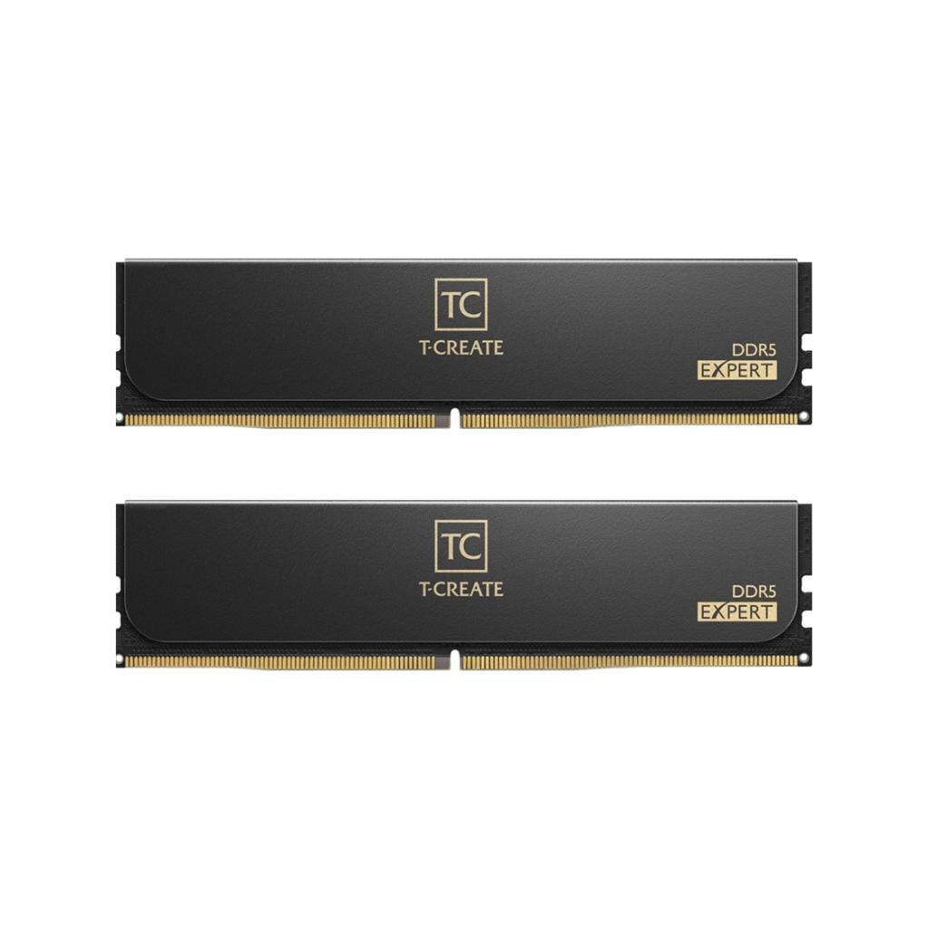 Kit Ram Máy Tính TEAMGROUP T-Create EXPERT 32GB (2x16) 6400Mhz Black DDR5 BẢO HÀNH HÃNG 2030