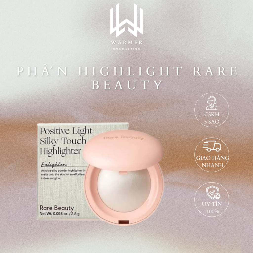 Highlight Rare Beauty Positive Light Silky Touch 2.8g - Samie Cosmetics Warmer Cosmetics