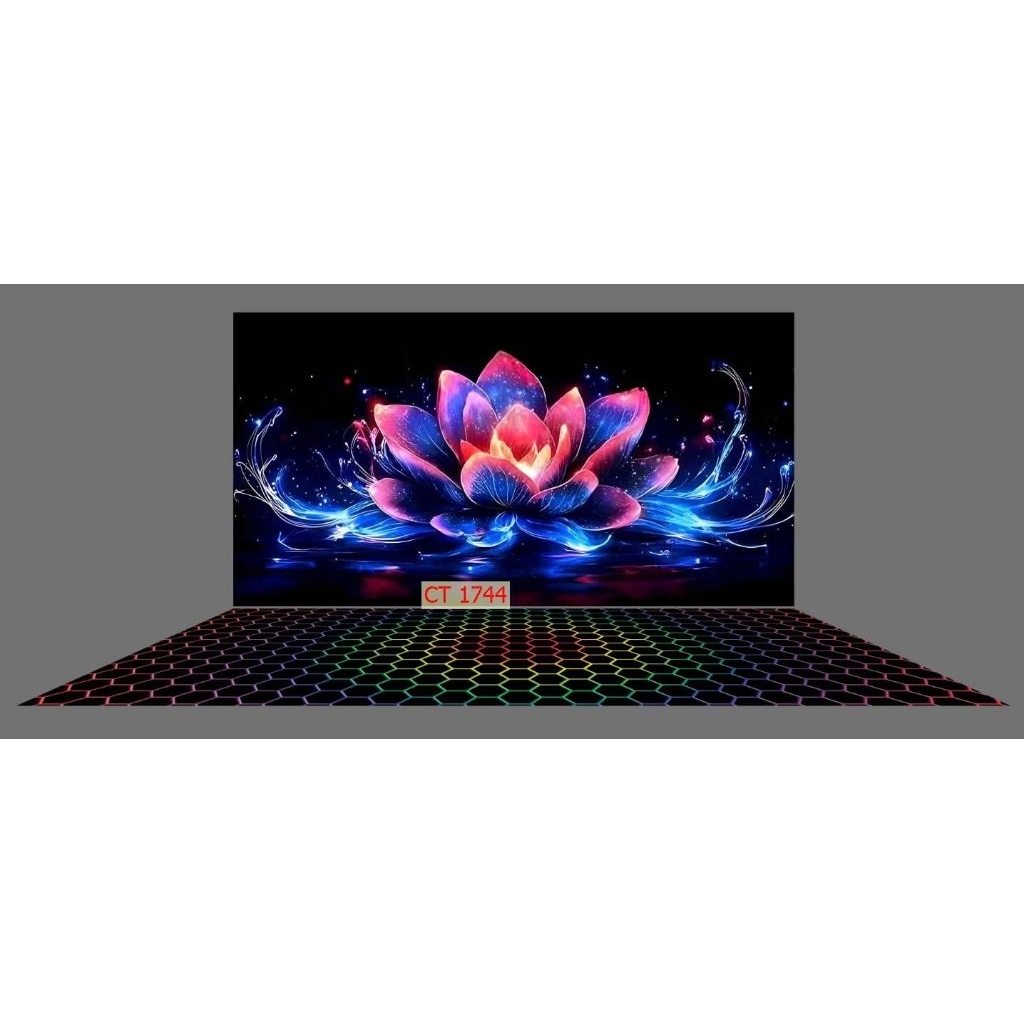 Tranh 3d dán bể cá thủy sinh, bể cá rồng