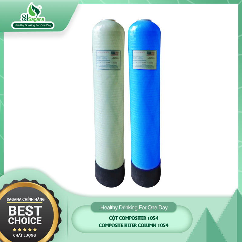 Linh kiện lọc nước SJ Sagana  - Cột lọc thô composite 1054